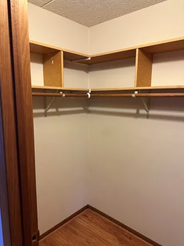 a view of closet