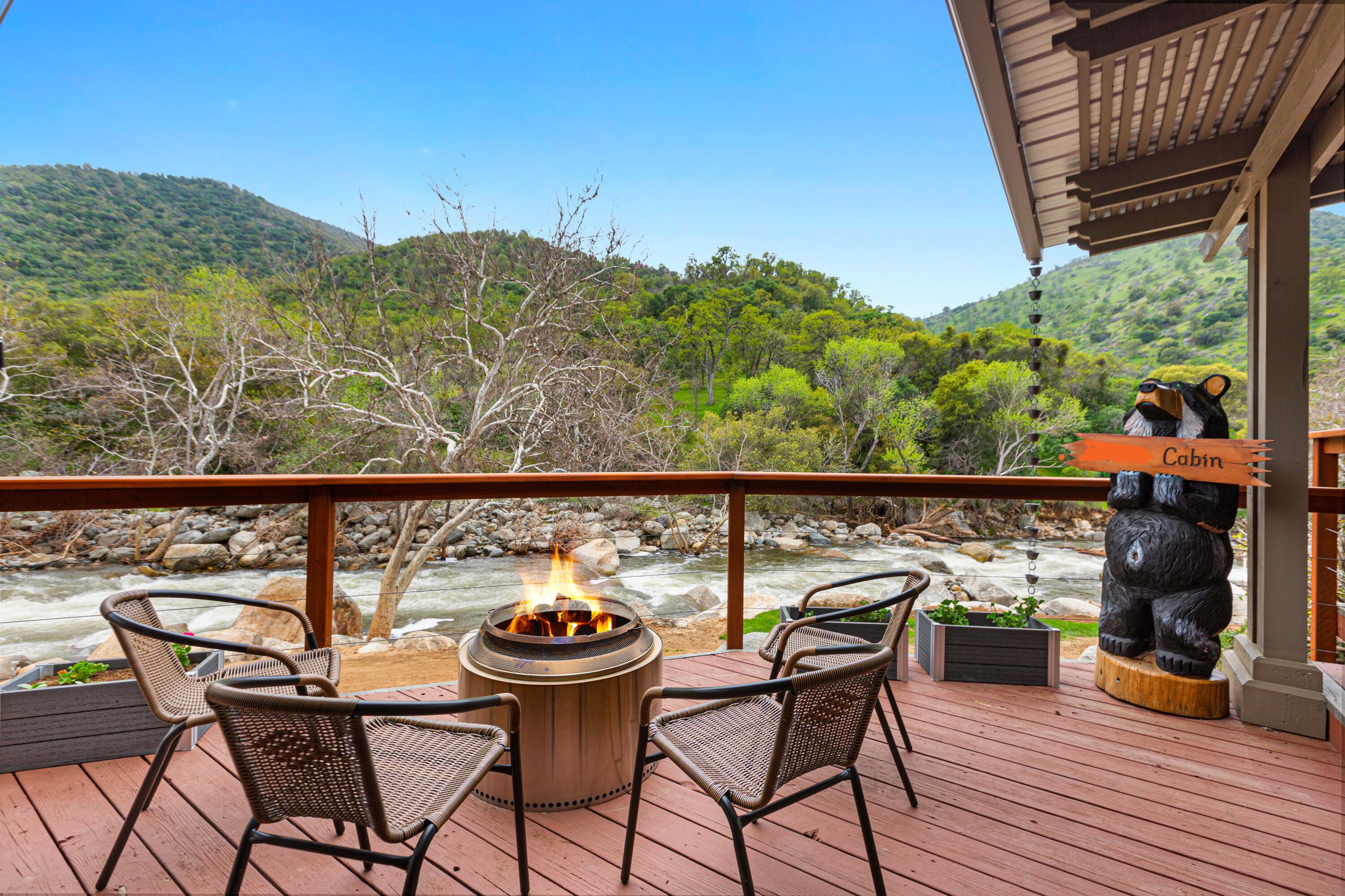 44958 South Fork Drive Three Rivers, CA 93271 - Photo 35 of 59 Back Deck Firepit 2