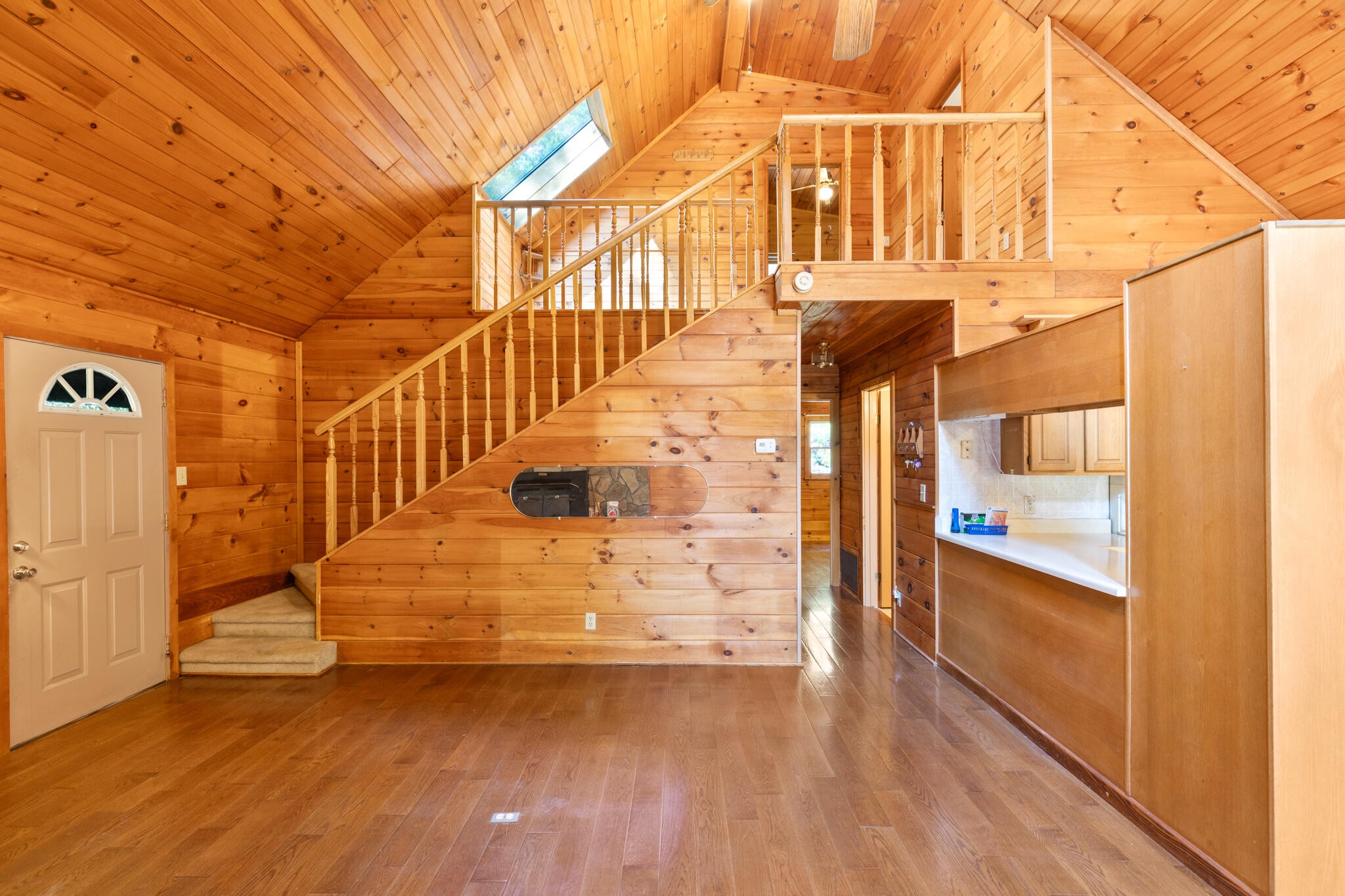 1724 Red Fox Ridge Way Sevierville, TN 37862 - Photo 17 of 59 a view of a balcony with wooden floor