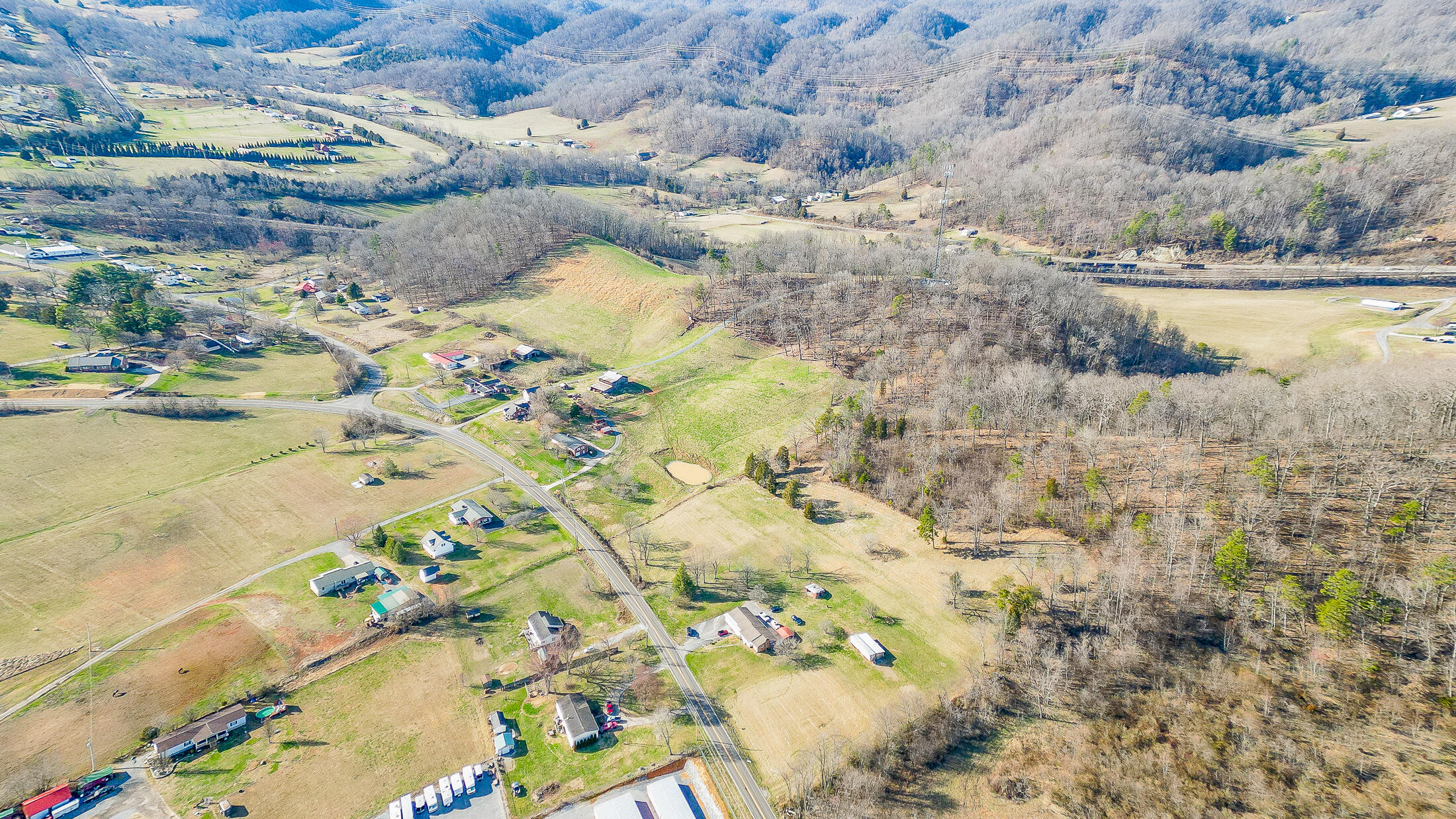6527 Carters Valley Road Church Hill, TN 37642 - Photo 24 of 24 Aerial