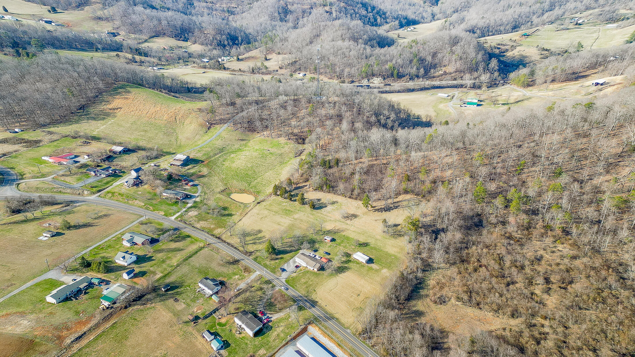 6527 Carters Valley Road Church Hill, TN 37642 - Photo 8 of 24 Aerial