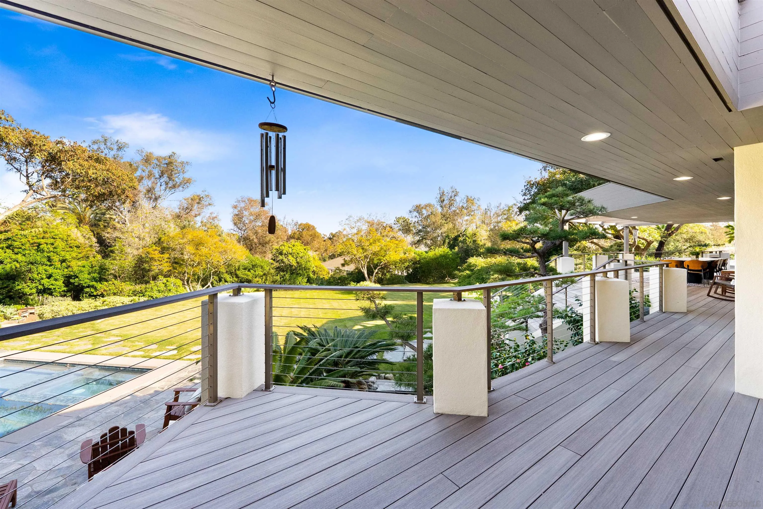 5491 Calzada Del Bosque Rancho Santa Fe, CA 92067 - Photo 40 of 69 a view of ocean from a balcony