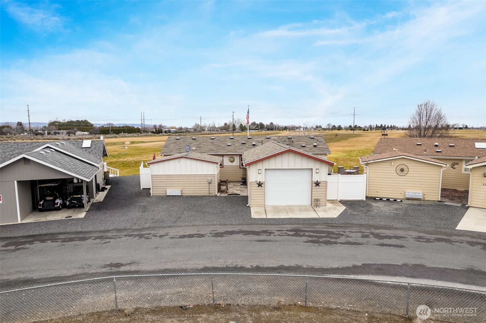 17693 Road 5 Northwest, Unit 52 Quincy, WA 98848 - Photo 2 of 25 an aerial view of a house with a ocean view