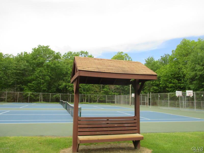 144 Indian Trail Road Jim Thorpe, PA 18229 - Photo 46 of 46 a view of backyard with trampoline