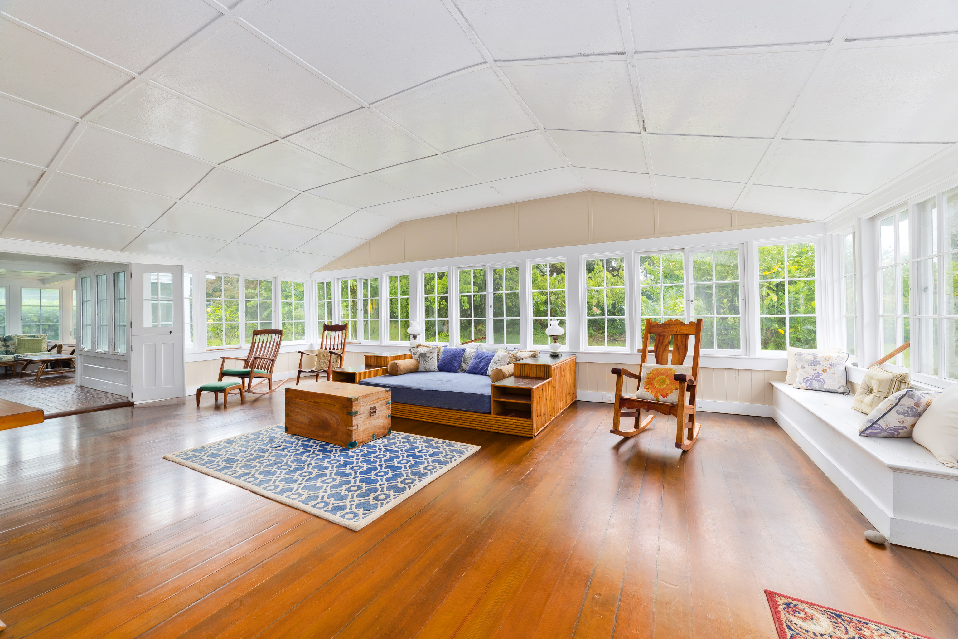 54-333 Union Mill Road Kapaau, HI 96755 - Photo 7 of 30 a living room with furniture and a large window
