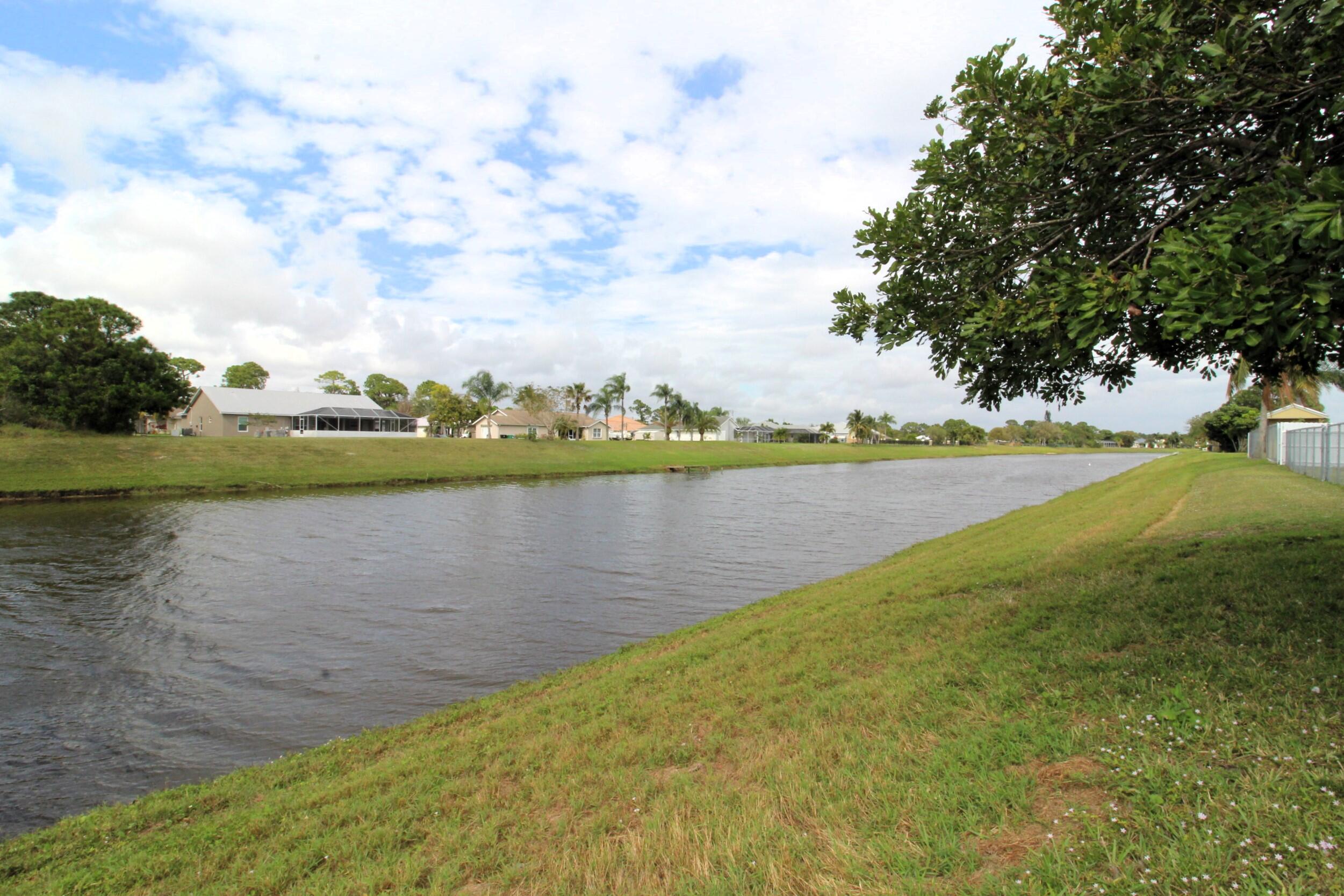 212 Southwest Ridgecrest Drive Port St. Lucie, FL 34953 - Photo 17 of 18 canal