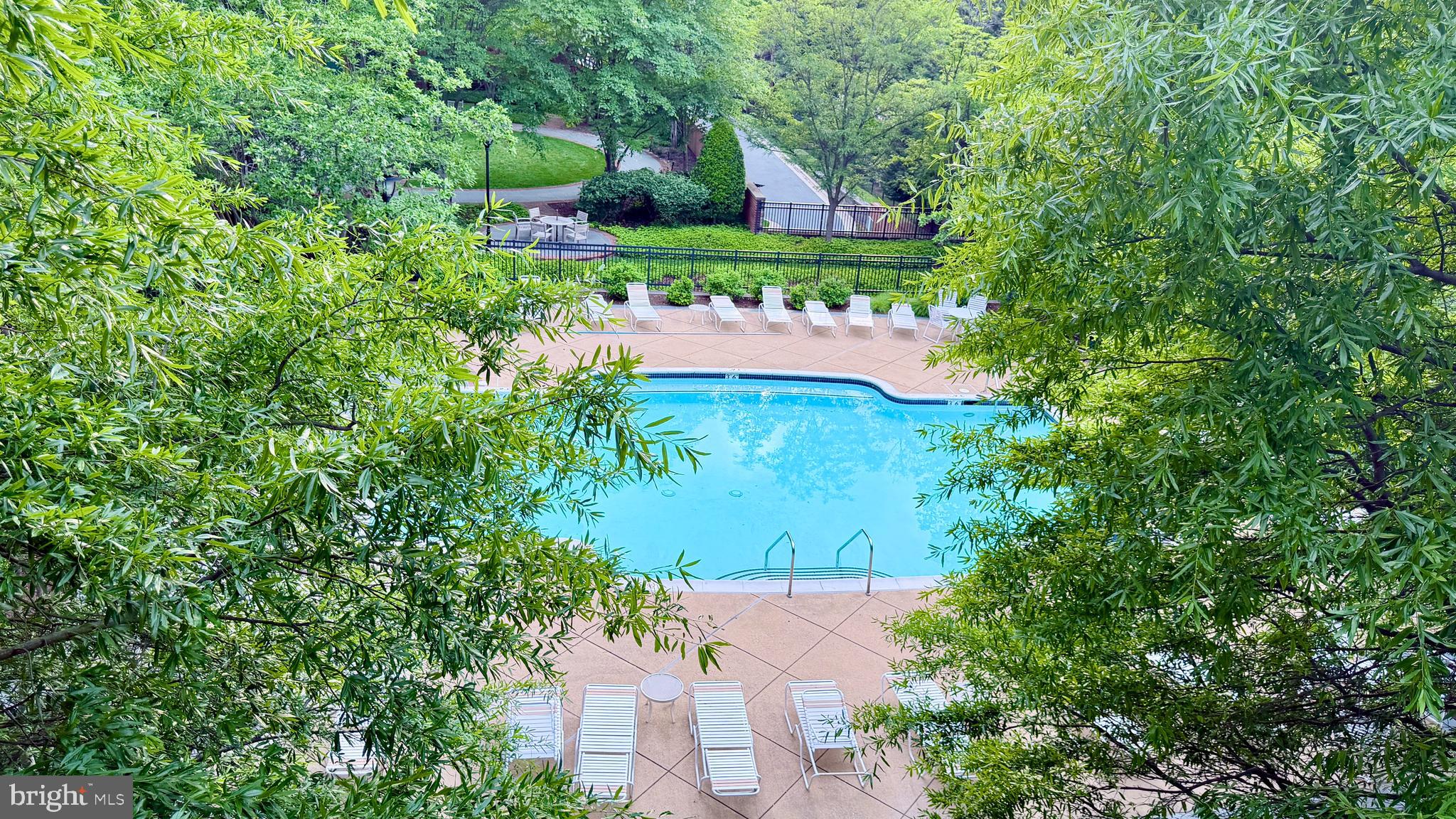 11710 Old Georgetown Road, Unit 429 North Bethesda, MD 20852 - Photo 20 of 40 an aerial view of a house with a yard