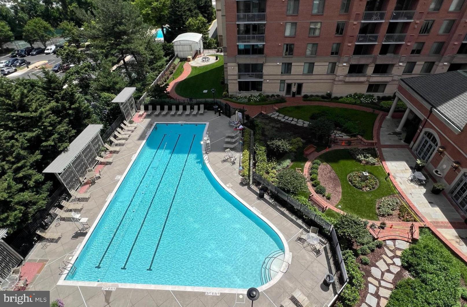 11710 Old Georgetown Road, Unit 429 North Bethesda, MD 20852 - Photo 35 of 40 a view of swimming pool outdoor seating
