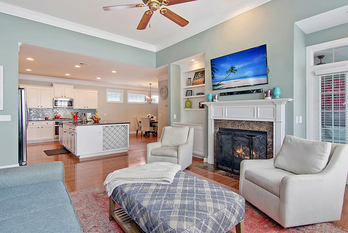 1448 Clancy Road Mount Pleasant, SC 29466 - Photo 11 of 48 Family room into kitchen