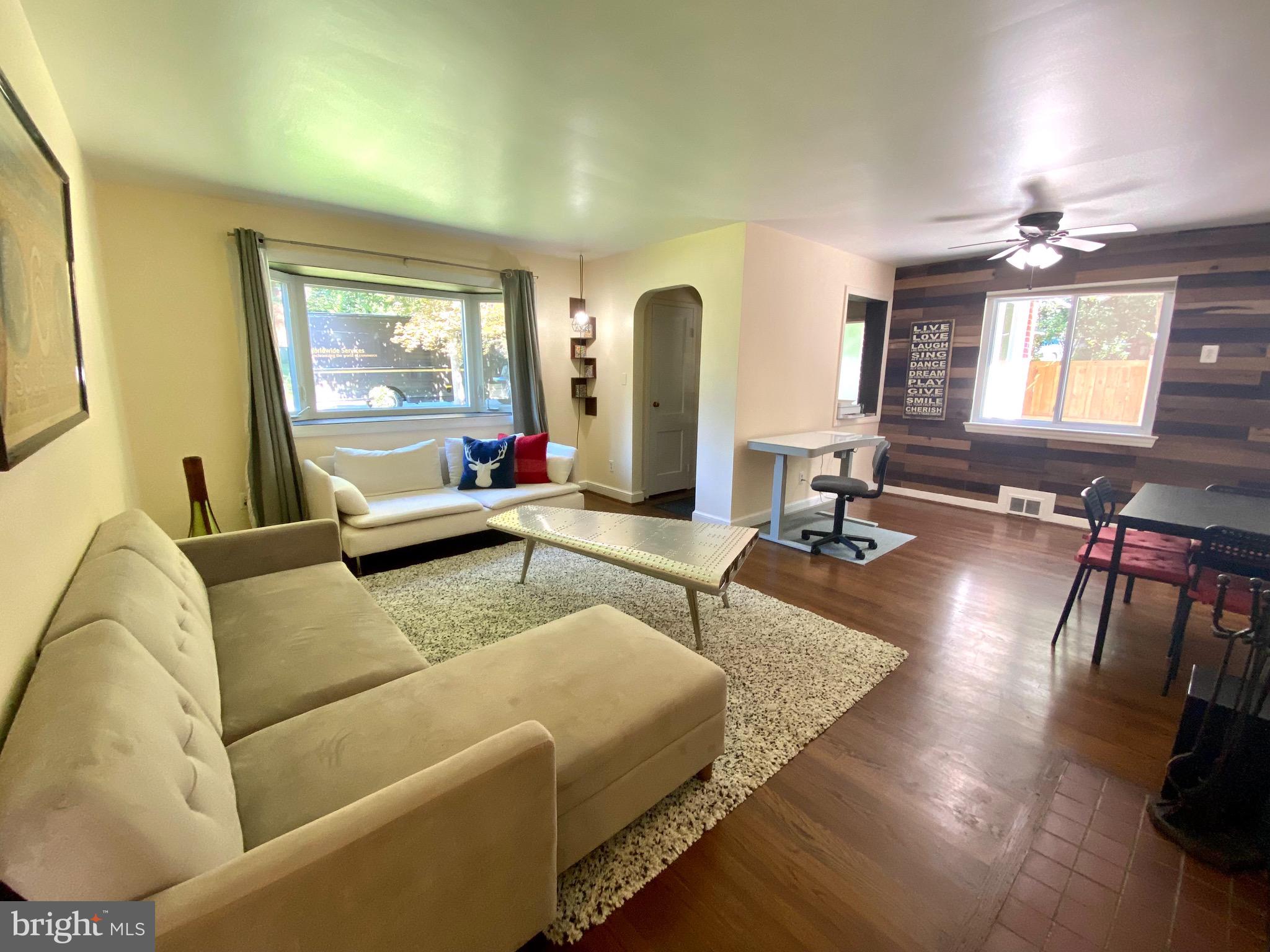 9901 Markham Street Silver Spring, MD 20901 - Photo 8 of 43 Living Room and Dining Room