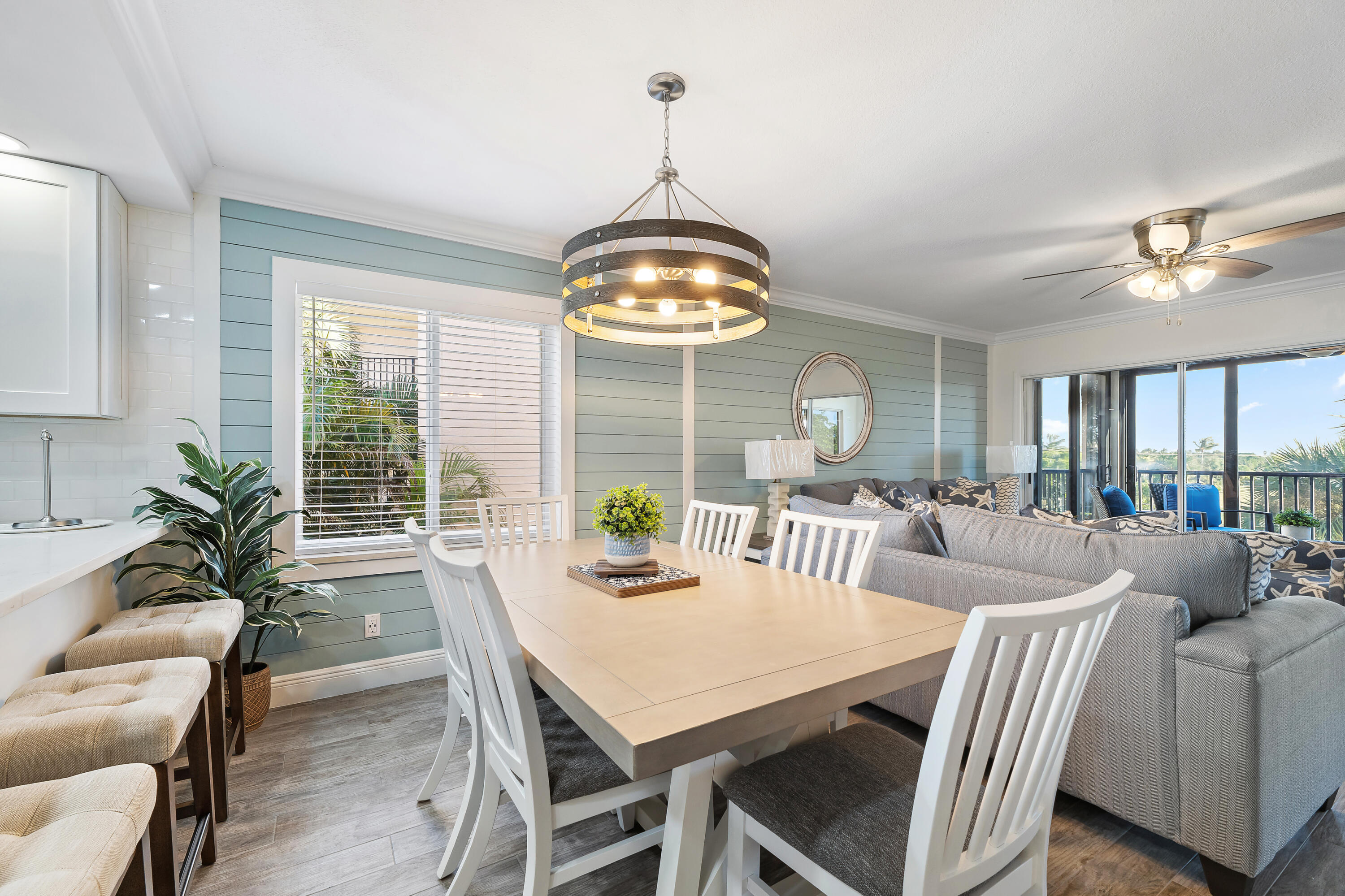 275 Palm Avenue, Unit A301 Jupiter, FL 33477 - Photo 15 of 38 a view of a dining room with furniture window and outside view