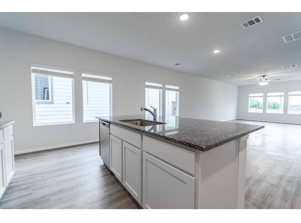 201 Lt. Rusty Jarrell, TX 76537 - Photo 5 of 14 a kitchen with granite countertop a sink and wooden floor