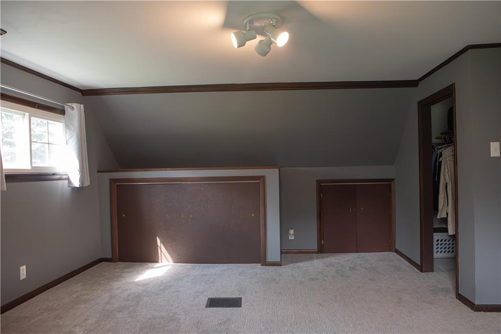 1302 Old Princeton Road New Castle, PA 16101 - Photo 17 of 33 Bedroom 3 with storage cabinet and closet