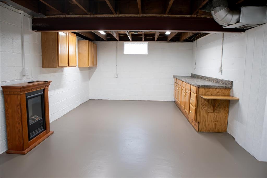 1302 Old Princeton Road New Castle, PA 16101 - Photo 24 of 33 Partially finished space for game room, family room etc.