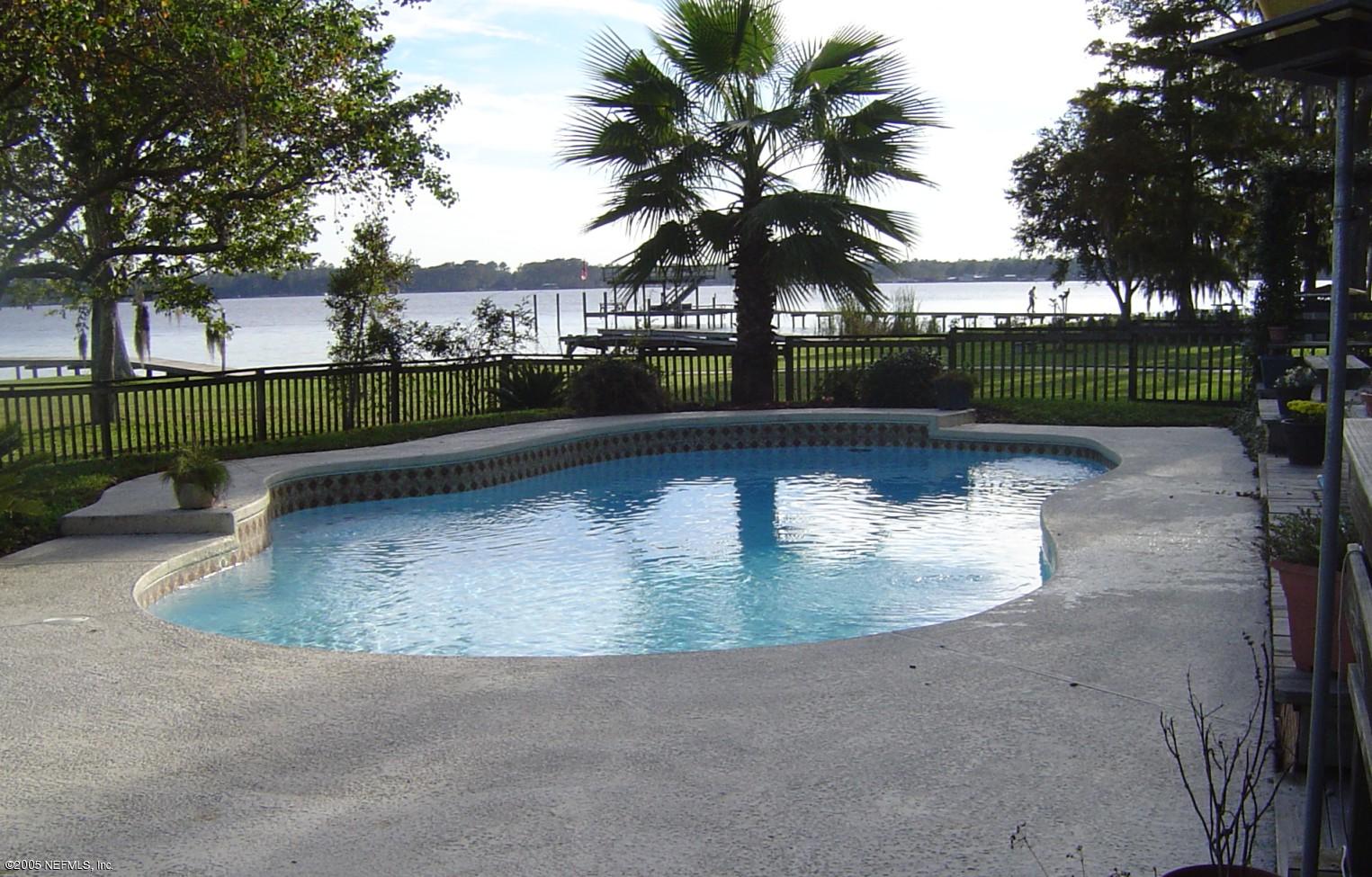 2900 Magnolia Road Orange Park, FL 32065 - Photo 4 of 6 a view of a swimming pool and trees in the background