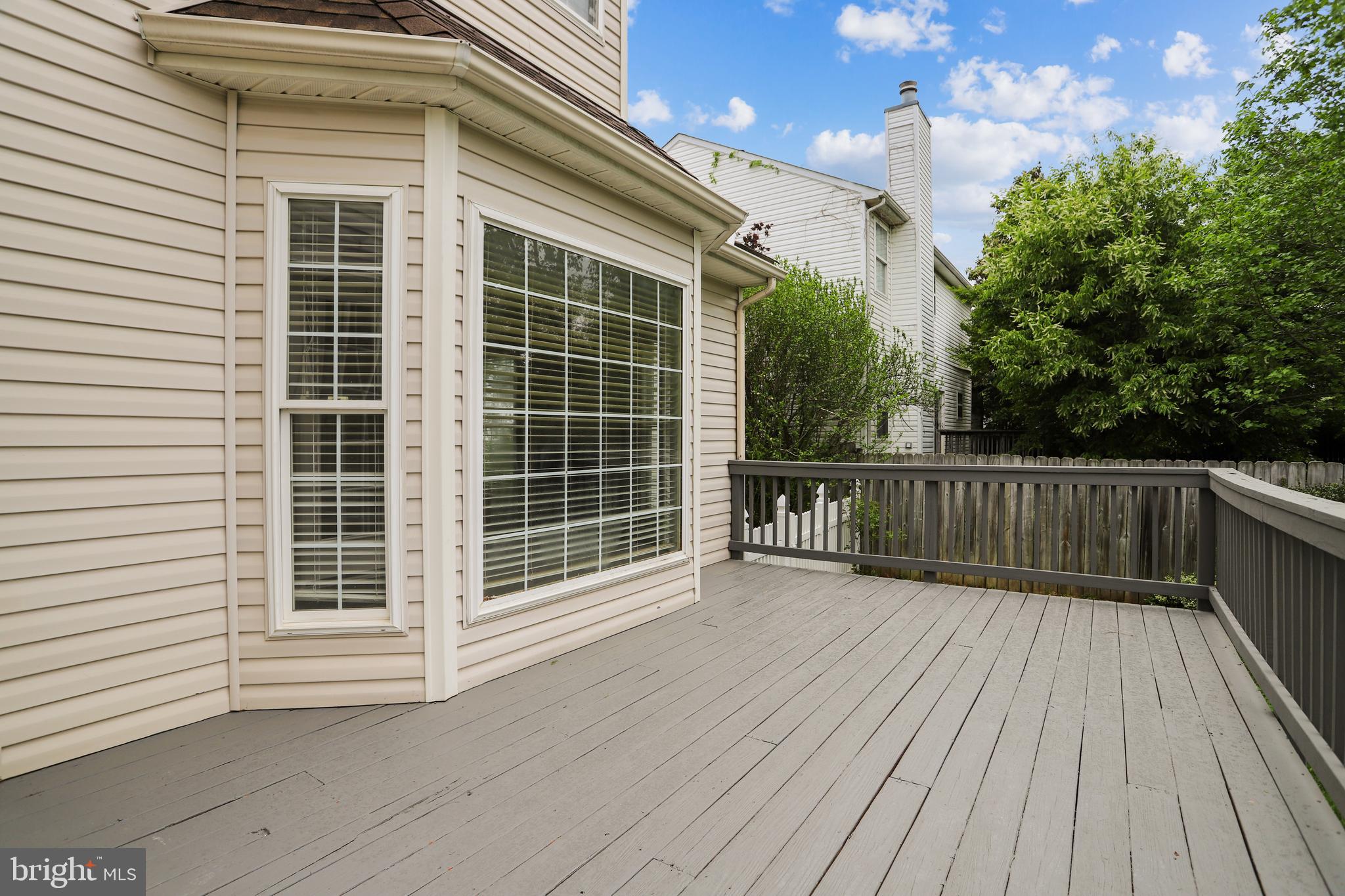16 Sunset Ridge Lane Fredericksburg, VA 22405 - Photo 34 of 35 a view of balcony with wooden floor and fence