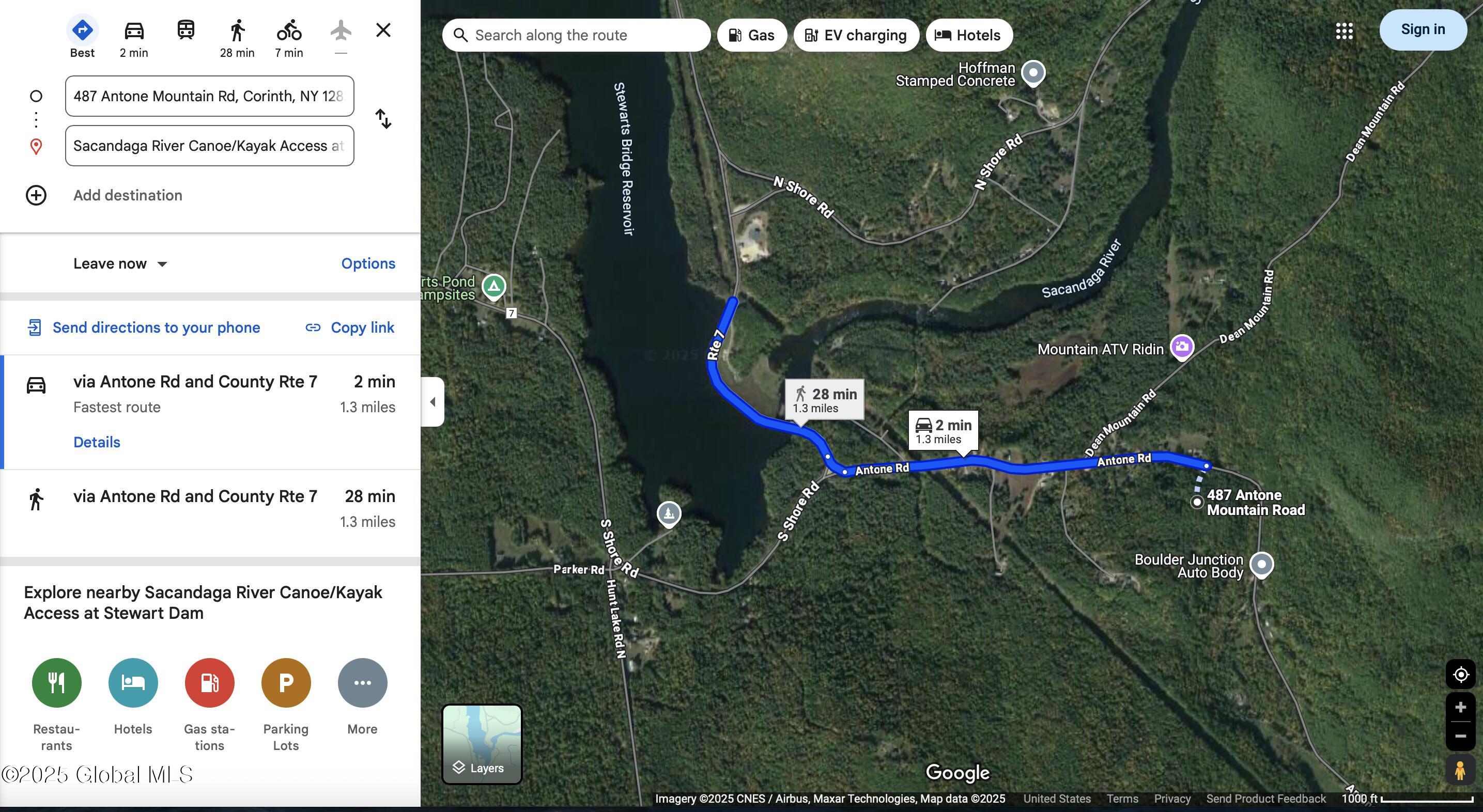 487 Antone Mountain Road Hadley, NY 12822 - Photo 3 of 10 1.3 miles via car to Sacandaga River Can