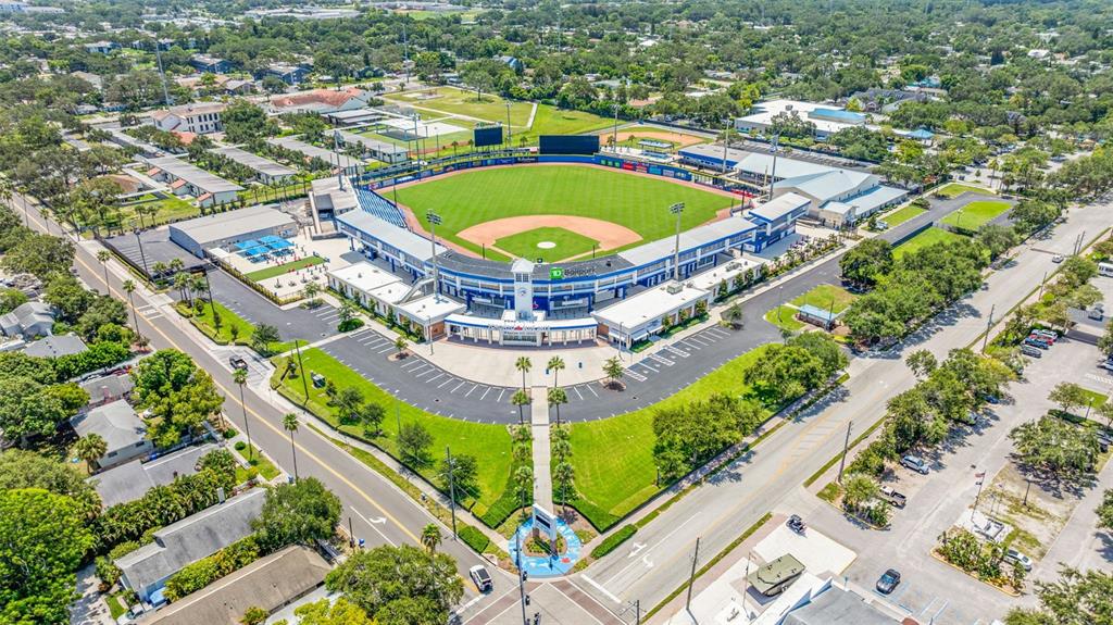 400 Glennes Lane, Unit 206 Dunedin, FL 34698 - Photo 44 of 49 an aerial view of a house