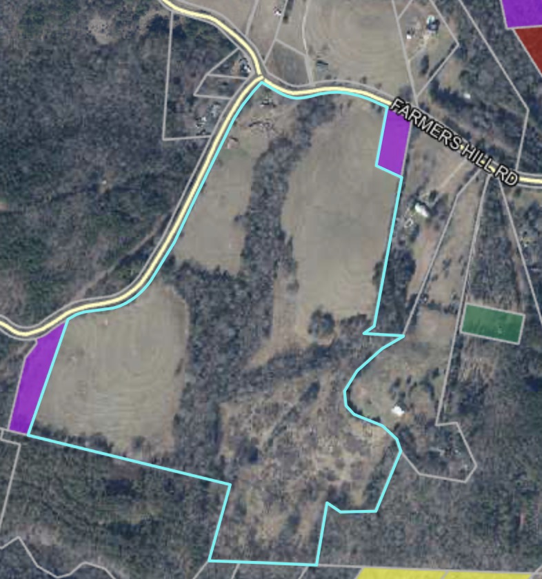 249 Farmers Hill Road Liberty, SC 29657 - Photo 49 of 49 Visualize property boundaries and road access on this detailed aerial map.