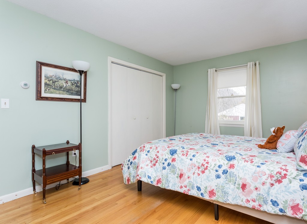 1174 Bay Road Amherst, MA 01002 - Photo 19 of 30 a bedroom with a bed and a window