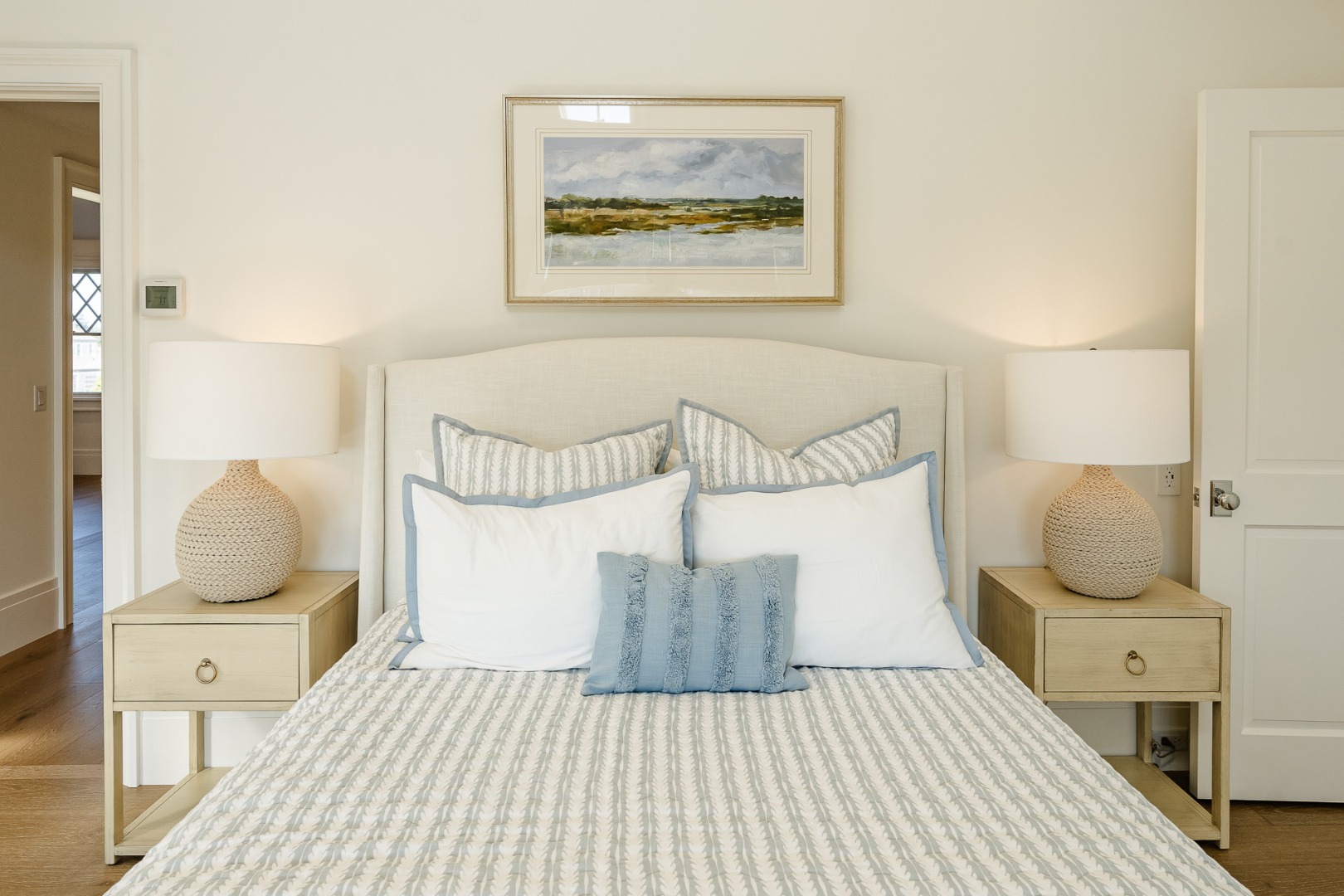 3 Westerwick Drive Nantucket, MA 02554 - Photo 24 of 49 a bedroom with a bed and wooden floor