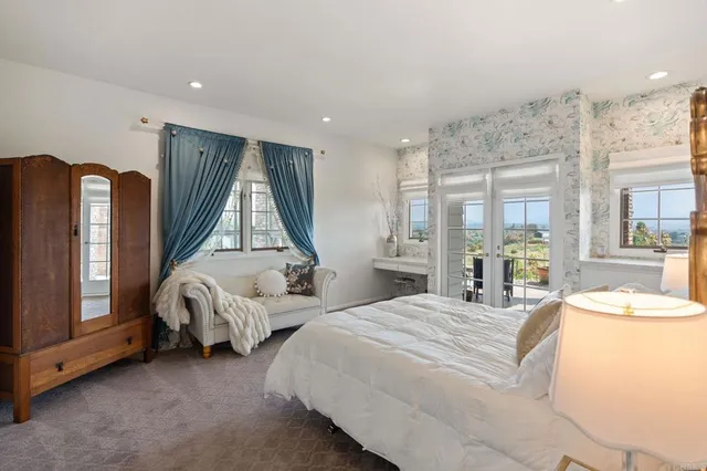 a view of outdoor space with seating