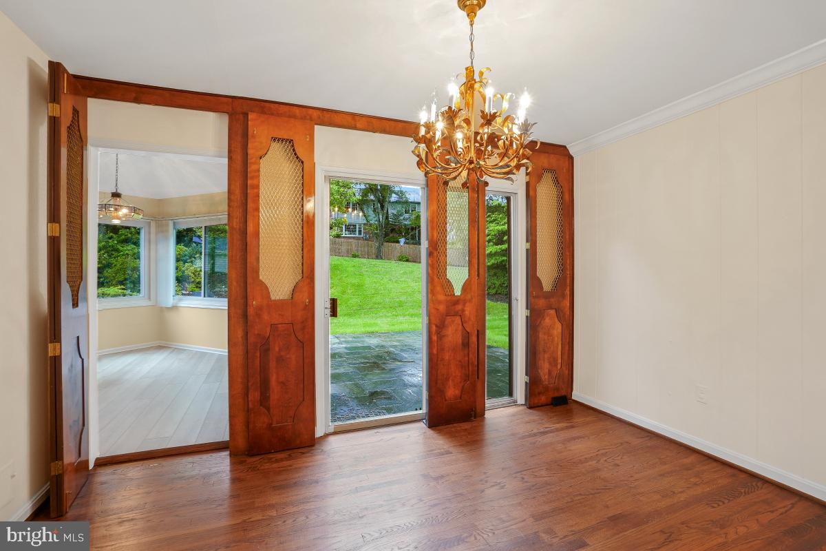 2003 Stratton Drive Potomac, MD 20854 - Photo 14 of 44 Dining Room View to Rear Yard