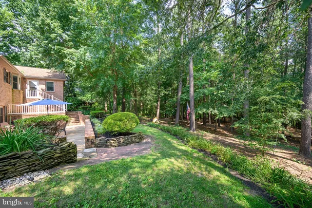 a view of patio with furniture