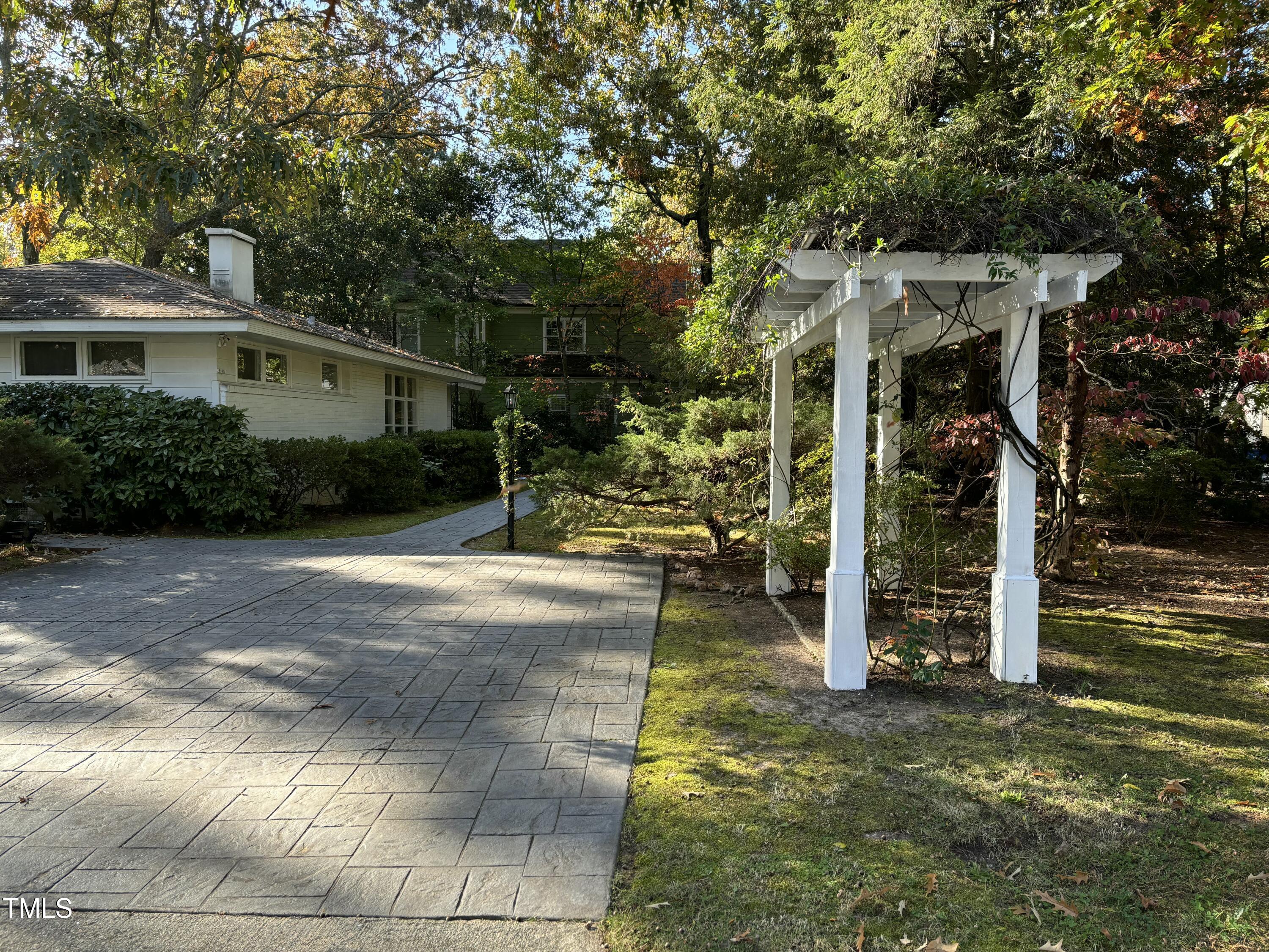 1510 Ridge Road Raleigh, NC 27607 - Photo 44 of 55 a view of a house with a backyard