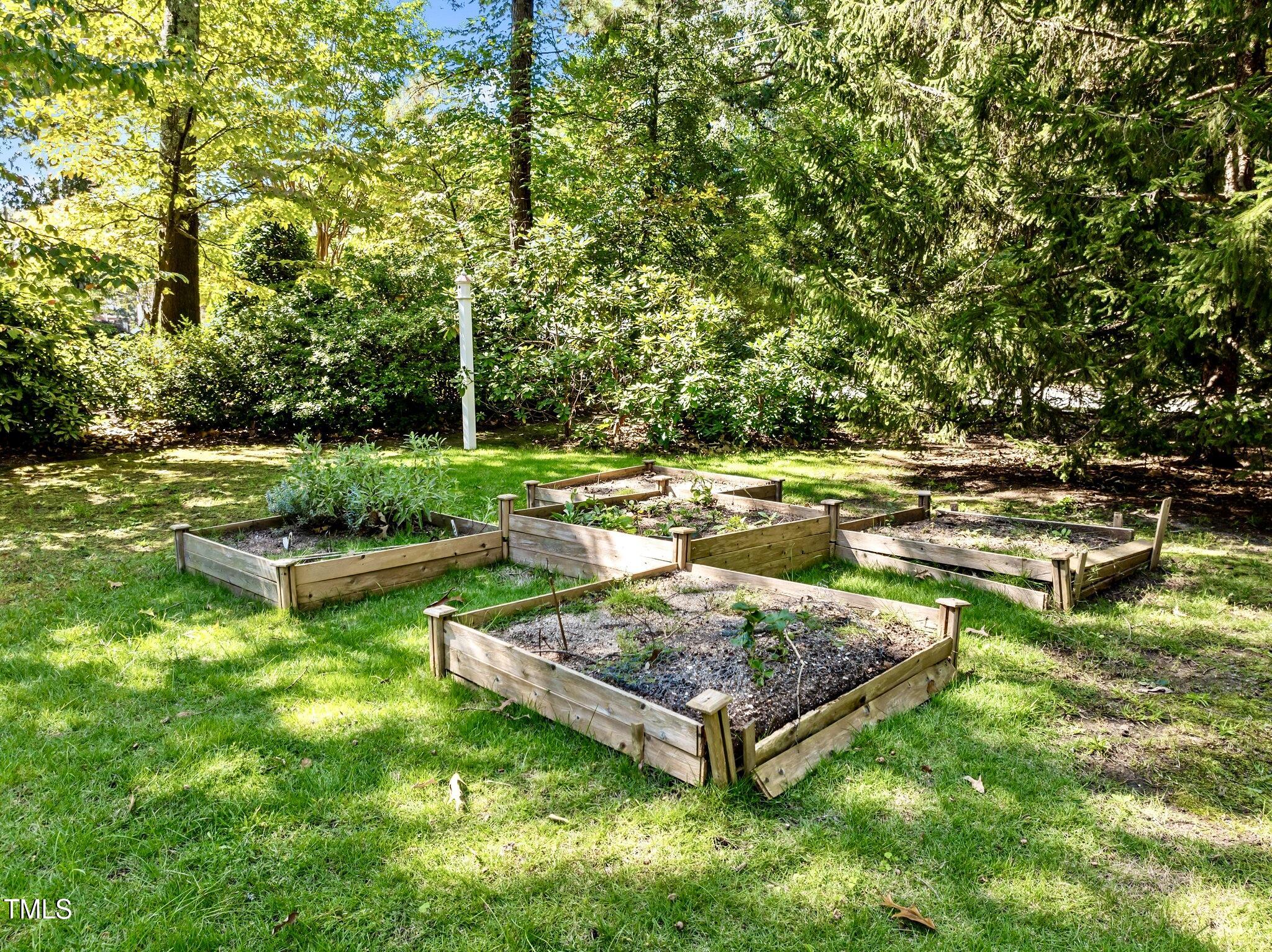 1510 Ridge Road Raleigh, NC 27607 - Photo 52 of 55 a view of a backyard with swimming pool
