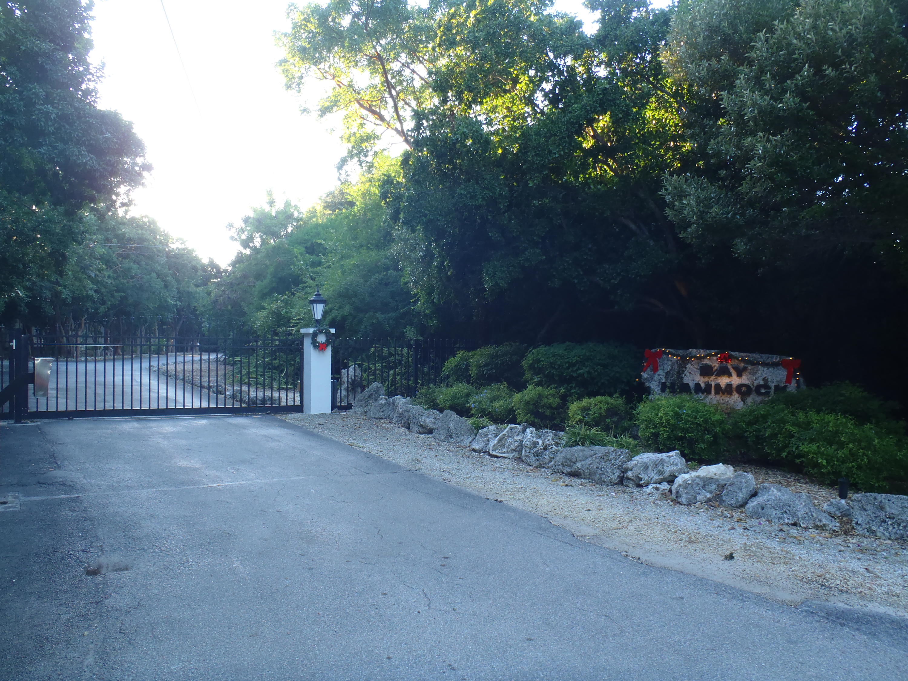 1 Flamingo Hammock Road Islamorada, FL 33036 - Photo 2 of 5 Bay Hammock entrance