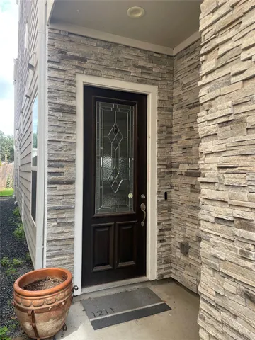a view of outdoor space and porch