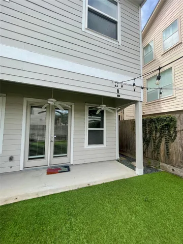 a view of outdoor space of a house
