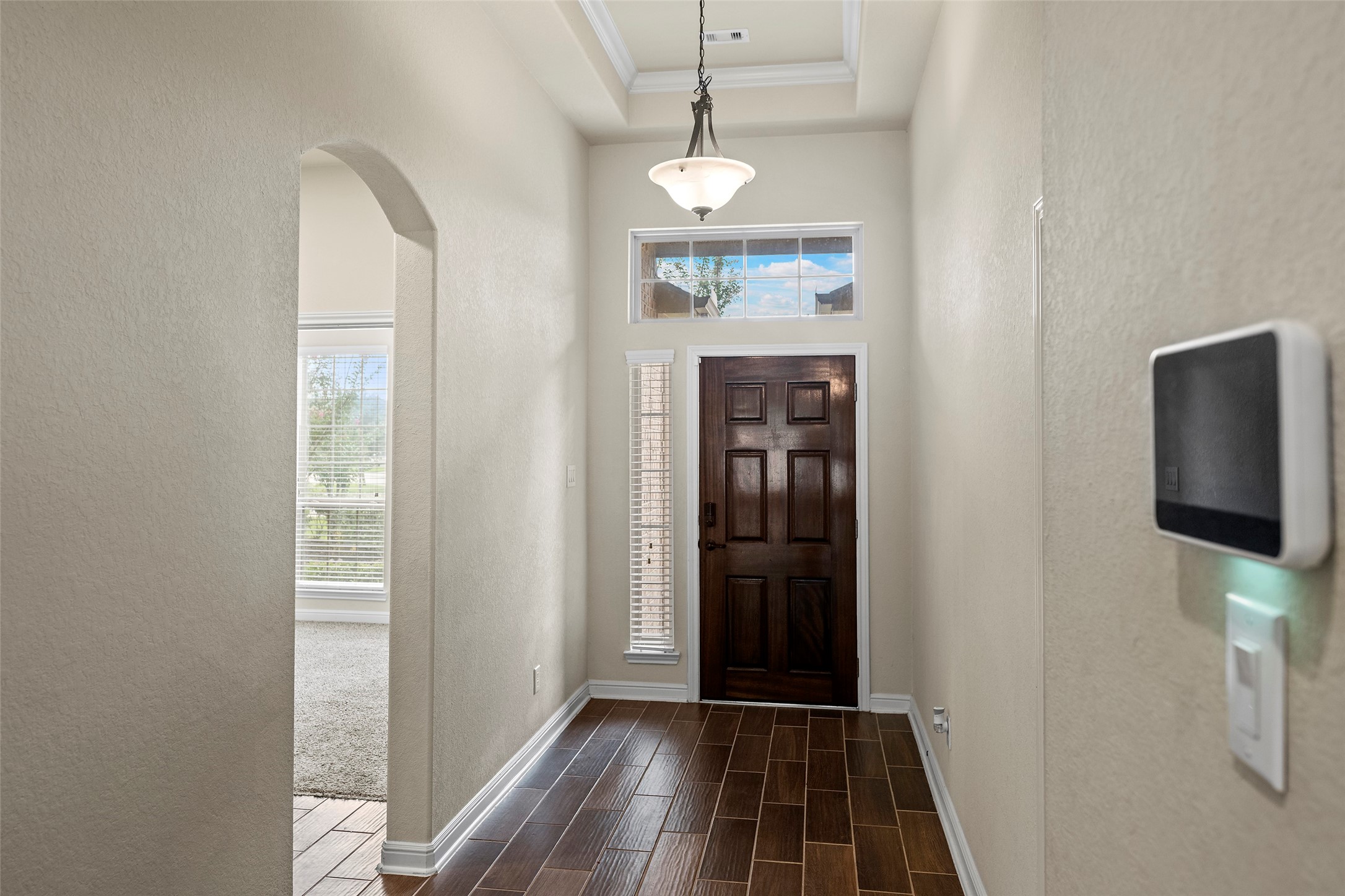 2703 Barrington Branch Drive Spring, TX 77373 - Photo 5 of 33 Formal entry with neutral paint throughout