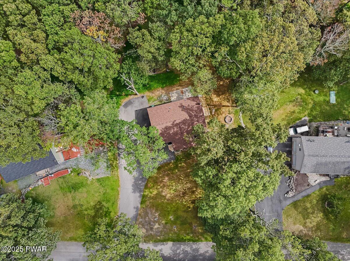 107 Kiel Road Milford, PA 18337 - Photo 65 of 71 an aerial view of a house with a yard