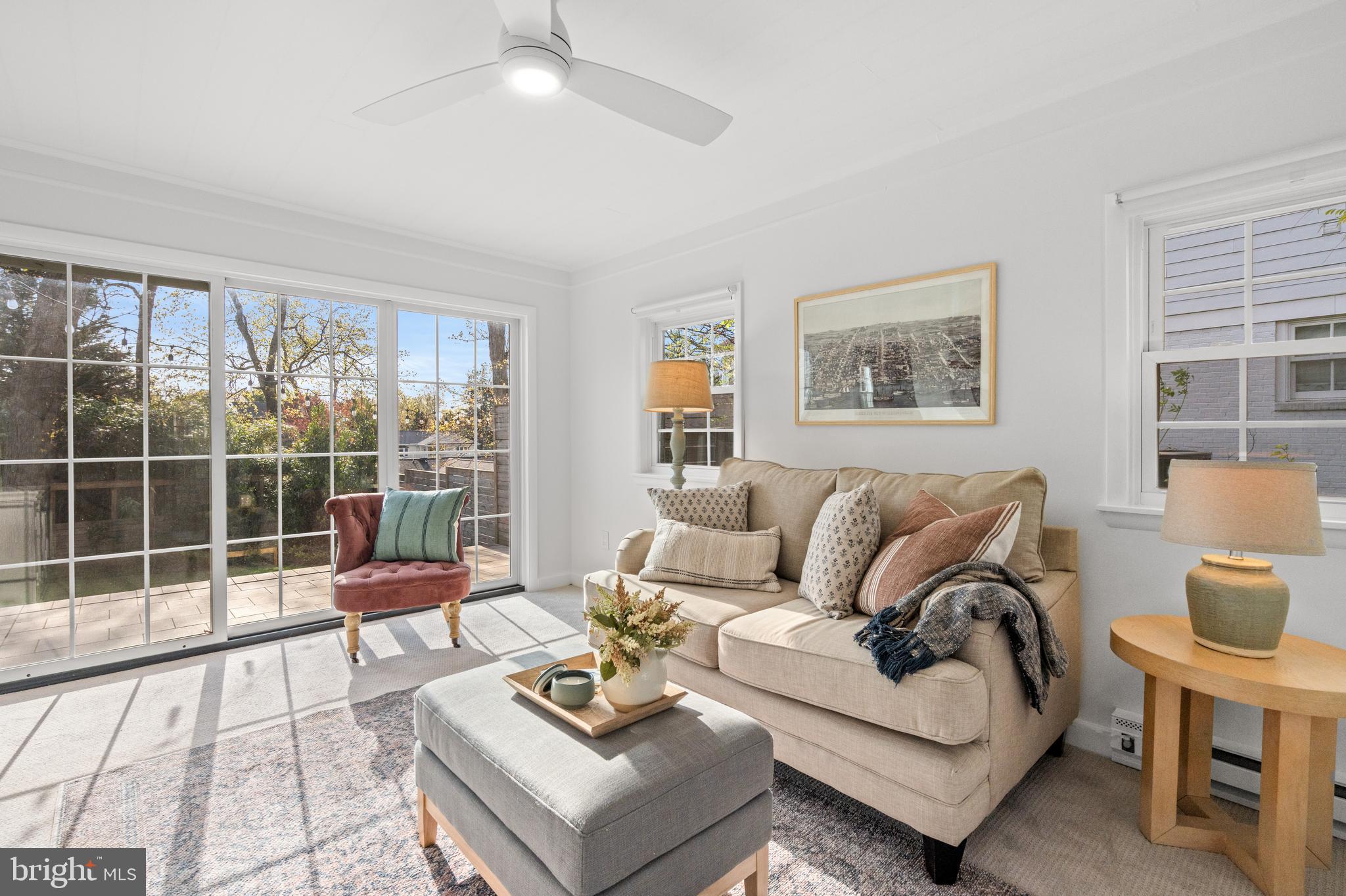 6219 Arkendale Road Alexandria, VA 22307 - Photo 15 of 33 a living room with furniture and a large window