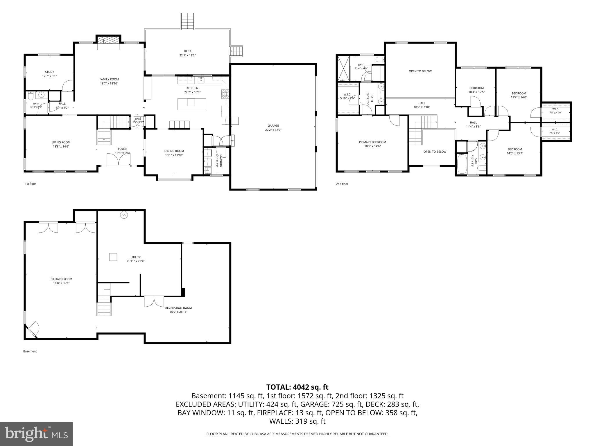 231 Kirkbrae Road Kennett Square, PA 19348 - Photo 44 of 44 All Levels Floorplan