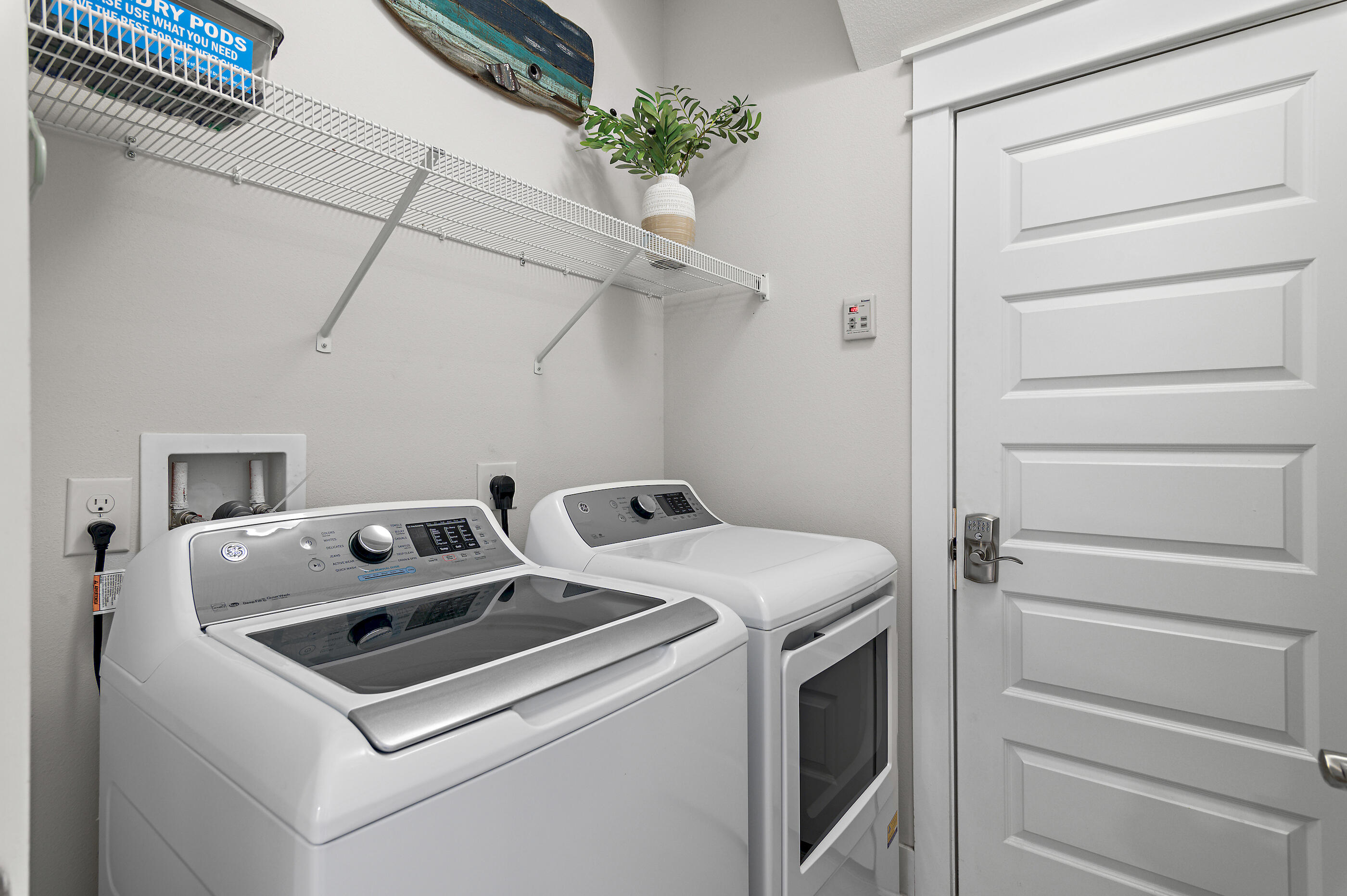64 West W Pine, Unit A Inlet Beach, FL 32461 - Photo 22 of 61 a utility room with dryer and washer
