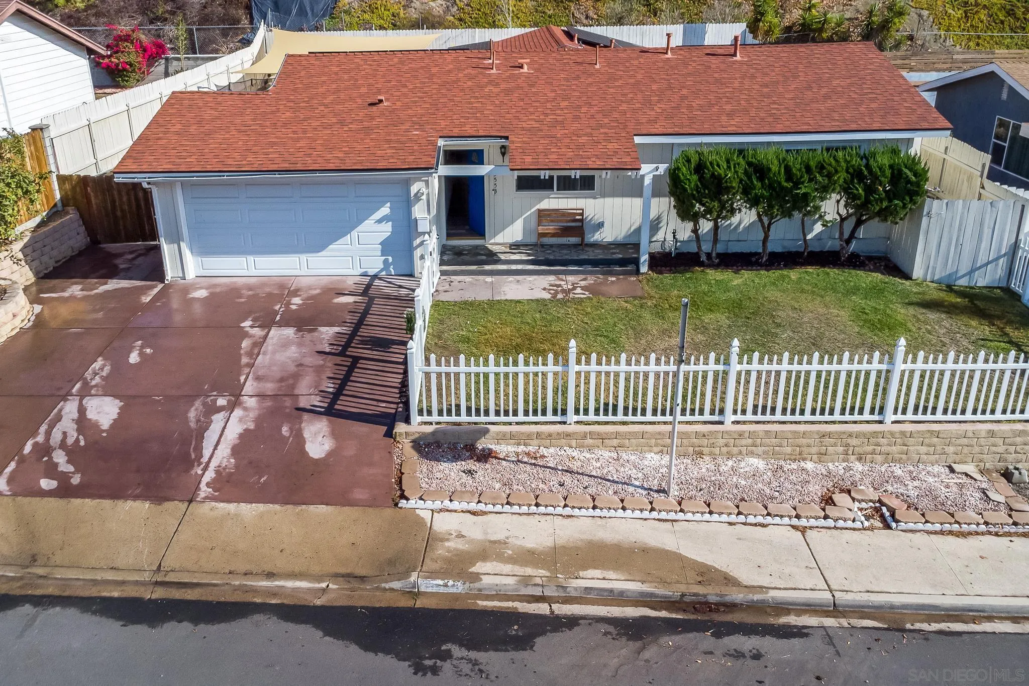 13553 Carriage Road Poway, CA 92064 - Photo 41 of 45 a view of a house with a yard