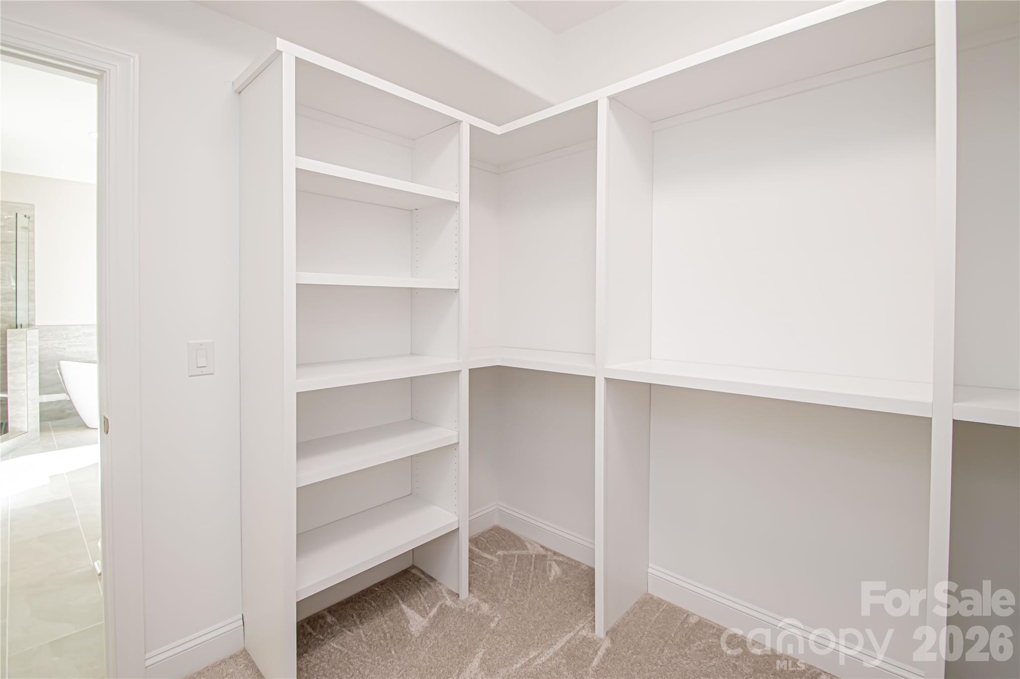 1508 Marion Street Monroe, NC 28112 - Photo 21 of 48 a view of an empty walk in closet