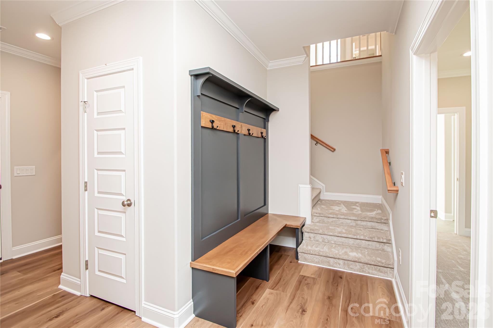 1508 Marion Street Monroe, NC 28112 - Photo 36 of 48 a view of a hallway with wooden floor and entryway