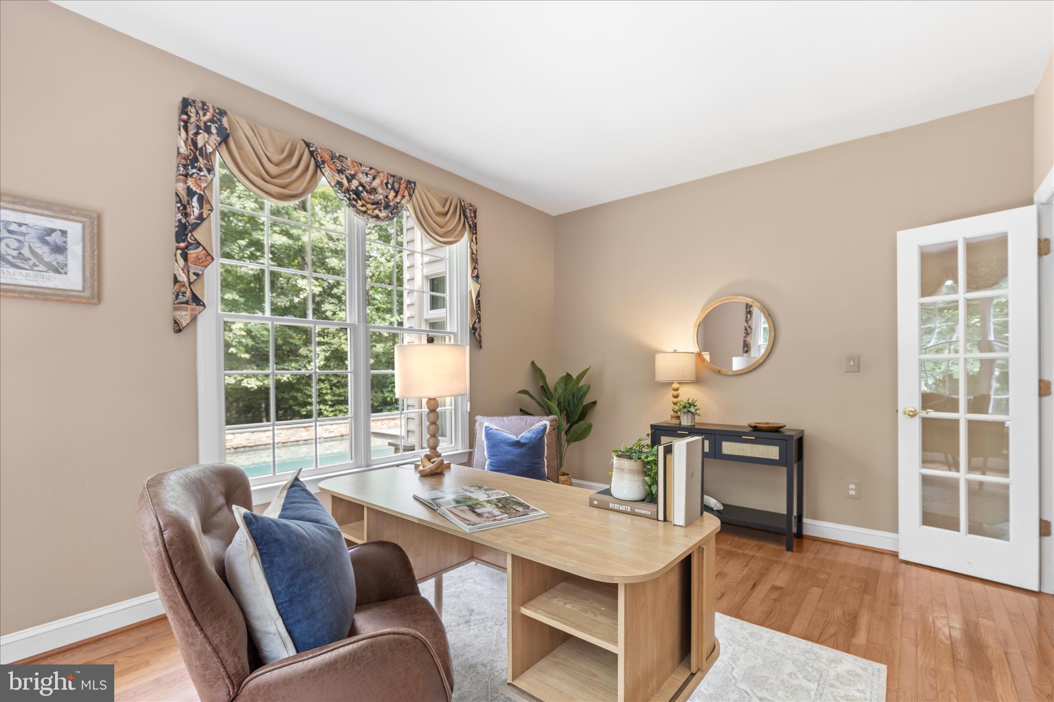 1322 Windsor Ridge Lane Annapolis, MD 21409 - Photo 14 of 104 Main level office with French doors