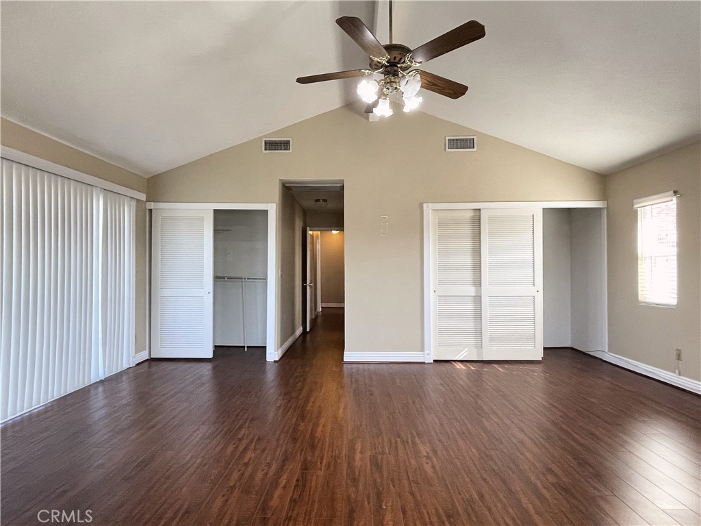 20665 Fuero Drive Walnut, CA 91789 - Photo 45 of 47 a view of an empty room with wooden floor and a window