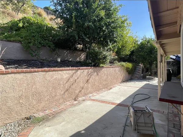a view of backyard and outdoor space