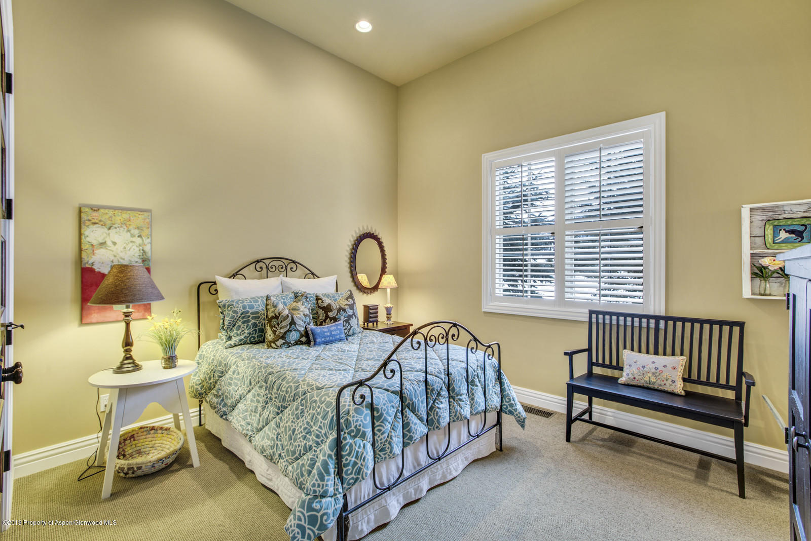87 Diamond A Ranch Road Carbondale, CO 81623 - Photo 23 of 50 a bedroom with bed and a window