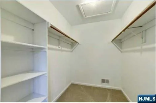 a view of walk in closet