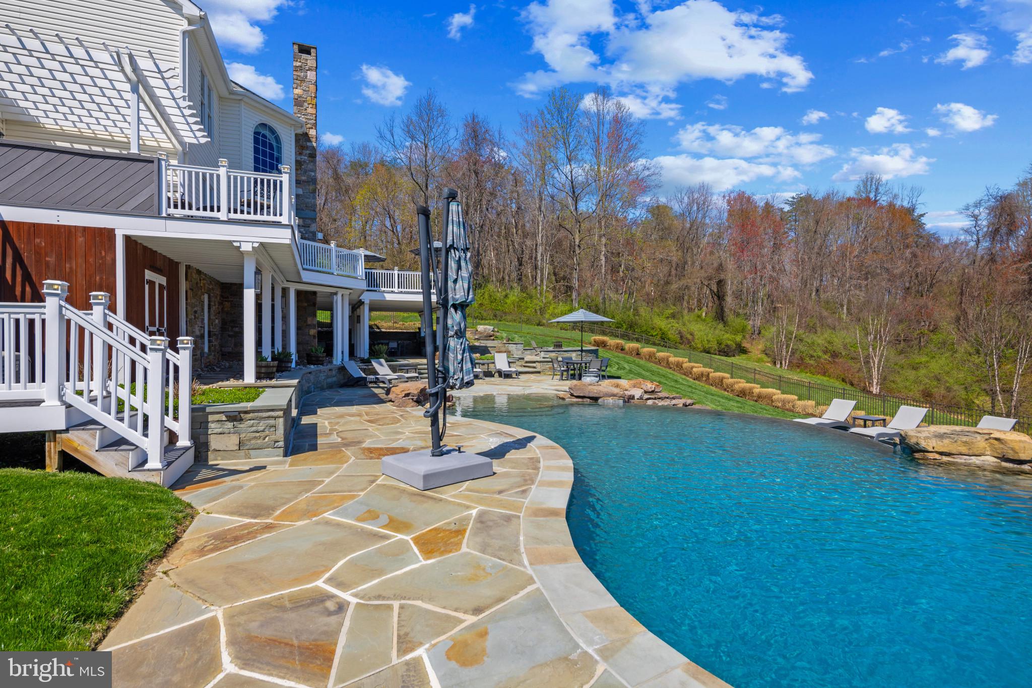 1140 Bernoudy Road White Hall, MD 21161 - Photo 53 of 81 a view of a house with swimming pool and sitting area