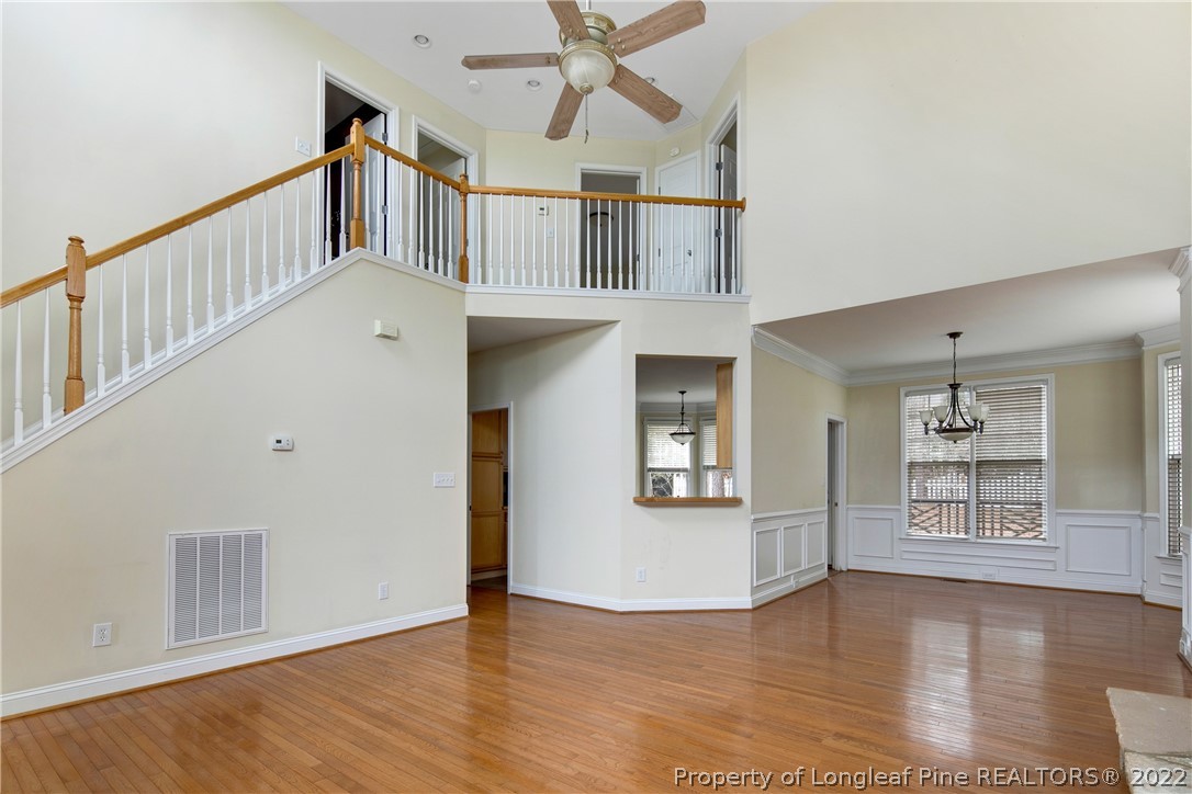 187 Lamplighter Way Spring Lake, NC 28390 - Photo 7 of 48 a view of an entryway with wooden floor