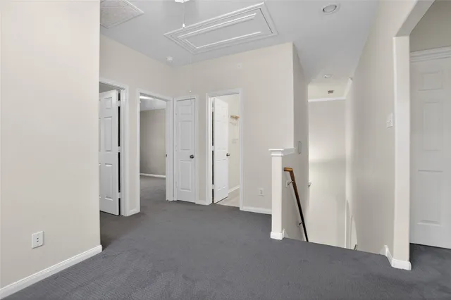 a view of empty room