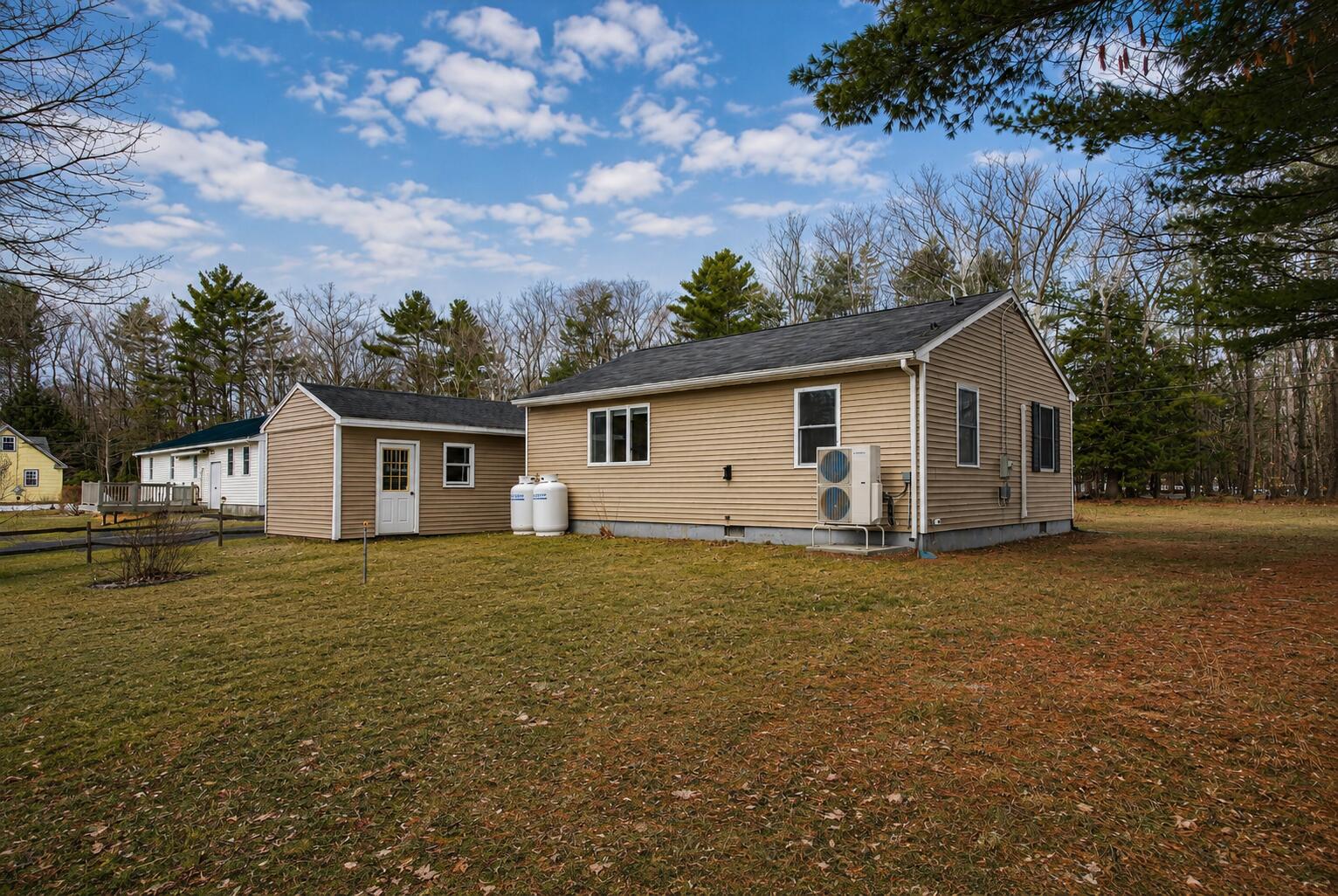 95 Baston Road North Yarmouth, ME 04097 - Photo 18 of 23 Spacious Backyard